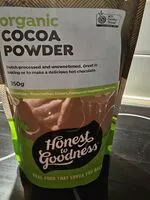 Mängden socker i organic cocoa powder