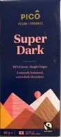 Mängden socker i Super dark 85% cocoa
