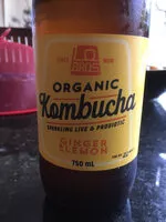 Mängden socker i Organic Kombucha ginger and lemon