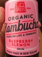 Mängden socker i Organic kombucha - Raspberry & Lemon