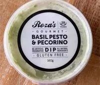Mängden socker i Basil pesto & pecorino dip