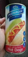 Mängden socker i Plumrose Premium Skinless Hotdogs