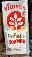 Mängden socker i Prebiotic soy milk