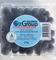 Mängden socker i Blueberries