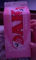 Mängden socker i Strawberry milk