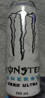 Mängden socker i Monster Energy Zero Ultra