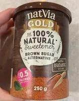 Mängden socker i Natvia gold