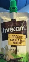 Mängden socker i Organic vanilla bean yoghurt