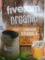 Mängden socker i Honey cinnamon Granola