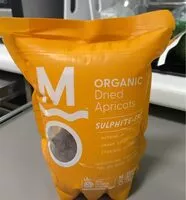 Mängden socker i Organic dried apricot