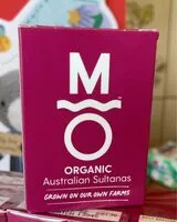 Mängden socker i Organic Australian Sultanas