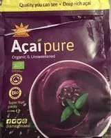 Mängden socker i Acai Pure