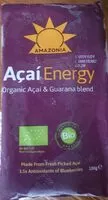 Mängden socker i Açaí Energy