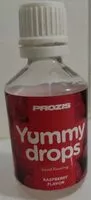 Mängden socker i Yummy drops Framboise