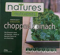 Mängden socker i Premium Quality Frozen Chopped Spinach