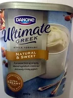Mängden socker i The Ultimate yoghurt by Danone - Natural & Sweet
