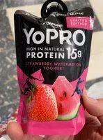 Mängden socker i YoPRO Strawberry Watermelon