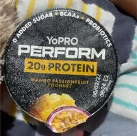 Mängden socker i YoPRO PERFORM Mango Passionfruit