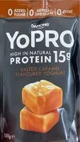 Mängden socker i YoPRO Salted Caramel