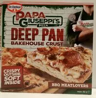 Mängden socker i Papa Giuseppi's Bbq Meatlovers Pizza