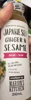 Mängden socker i Japanese style ginger and sesame dressing