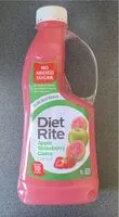 Mängden socker i Diet Rite Cordial