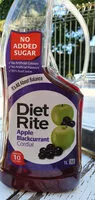 Mängden socker i Apple Blackcurrant Cordial