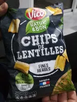Mängden socker i Chips de lentilles