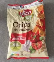 Mängden socker i Chips de lentilles