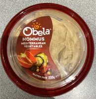 Mängden socker i Mediterranean vegetables hommus