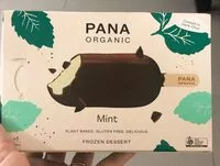 Mängden socker i Pana organic mint frozen desert