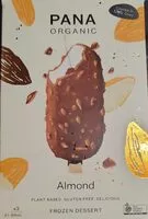 Mängden socker i Almond Frozen Dessert sticks