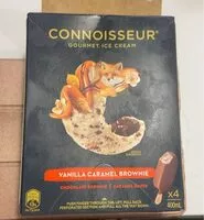 Mängden socker i Vanilla caramel brownie gourmet icecream