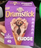 Mängden socker i Fudge Choc Hazelnut Icecream