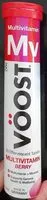 Mängden socker i Voost multivitamin