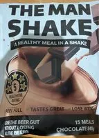 Mängden socker i The Man Shake