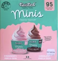 Mängden socker i Minis frozen yogurt strawberry
