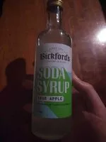 Mängden socker i Soda Syrup Sour Apple