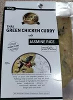 Mängden socker i thai green chicken curry