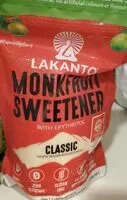 Mängden socker i Monk Fruit Sweetener