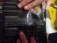 Mängden socker i Prawn Gyoza