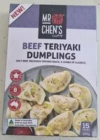 Mängden socker i Beef Teriyaki Dumplings