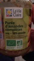 Mängden socker i Puree d’amandes completes