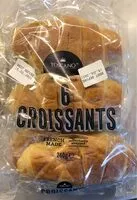 Mängden socker i 6 Croissants
