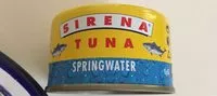 Mängden socker i Tuna All Natural In Springwater