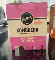 Mängden socker i Organic Kombucha Raspberry Lemonade