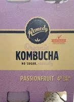 Mängden socker i Organic Kombucha - Passionfruit
