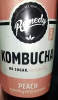 Mängden socker i Kombucha pêche