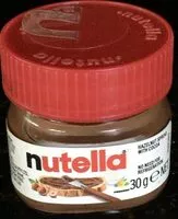 Mängden socker i Nutella Nutellino Colou 30G / 64