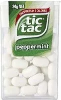 Mängden socker i Tic Tac Peppermint 24G